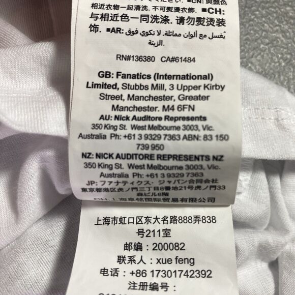 Team USA Olympics Cropped T-Shirt Let The Games Begin Womens Size M White - Picture 9 of 10